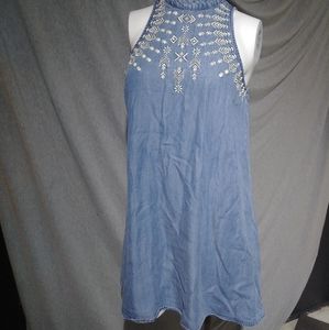 Lightweight denim dress